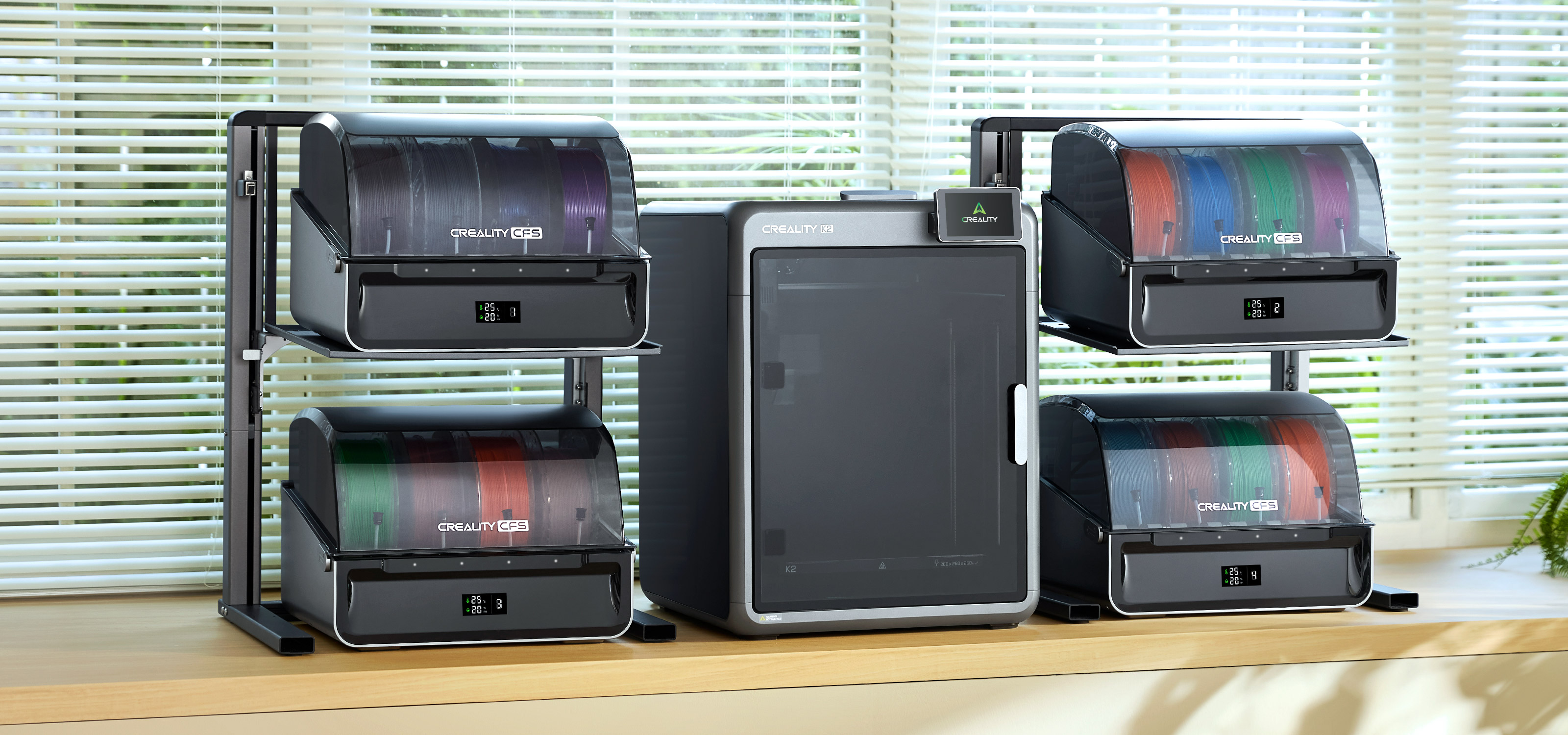 Creality K2 Plus ve Çoklu Filament Sistemi