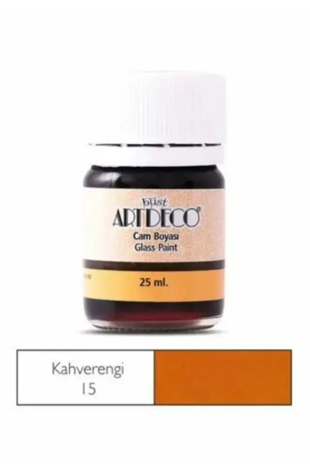 Artdeco Cam Boyası 25 ml Kahverengi 15