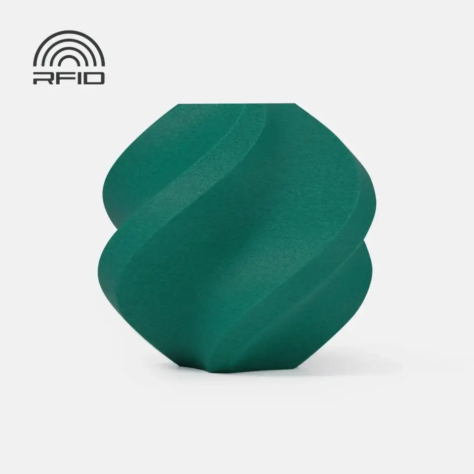 Bambu Lab PETG CF Malachite Green 1Kg Filament