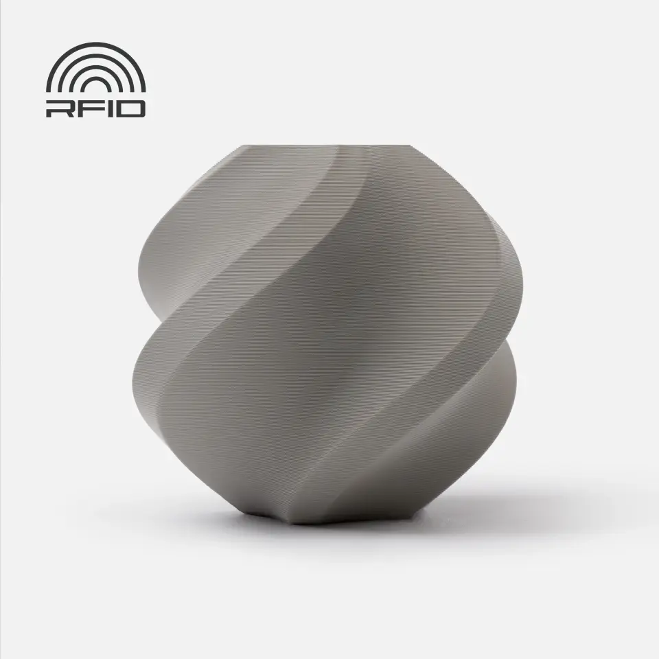 Bambu Lab PLA Basic - Gray 1Kg Filament