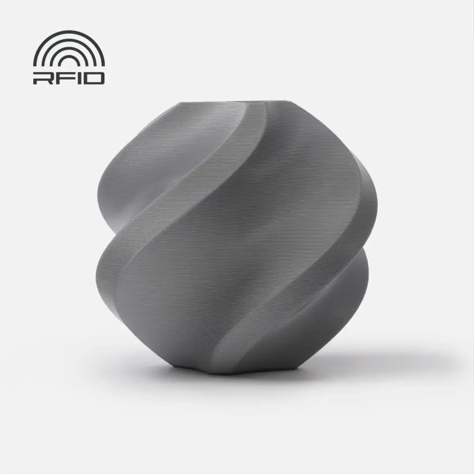 Bambu Lab PLA Basic - Silver 1Kg Filament
