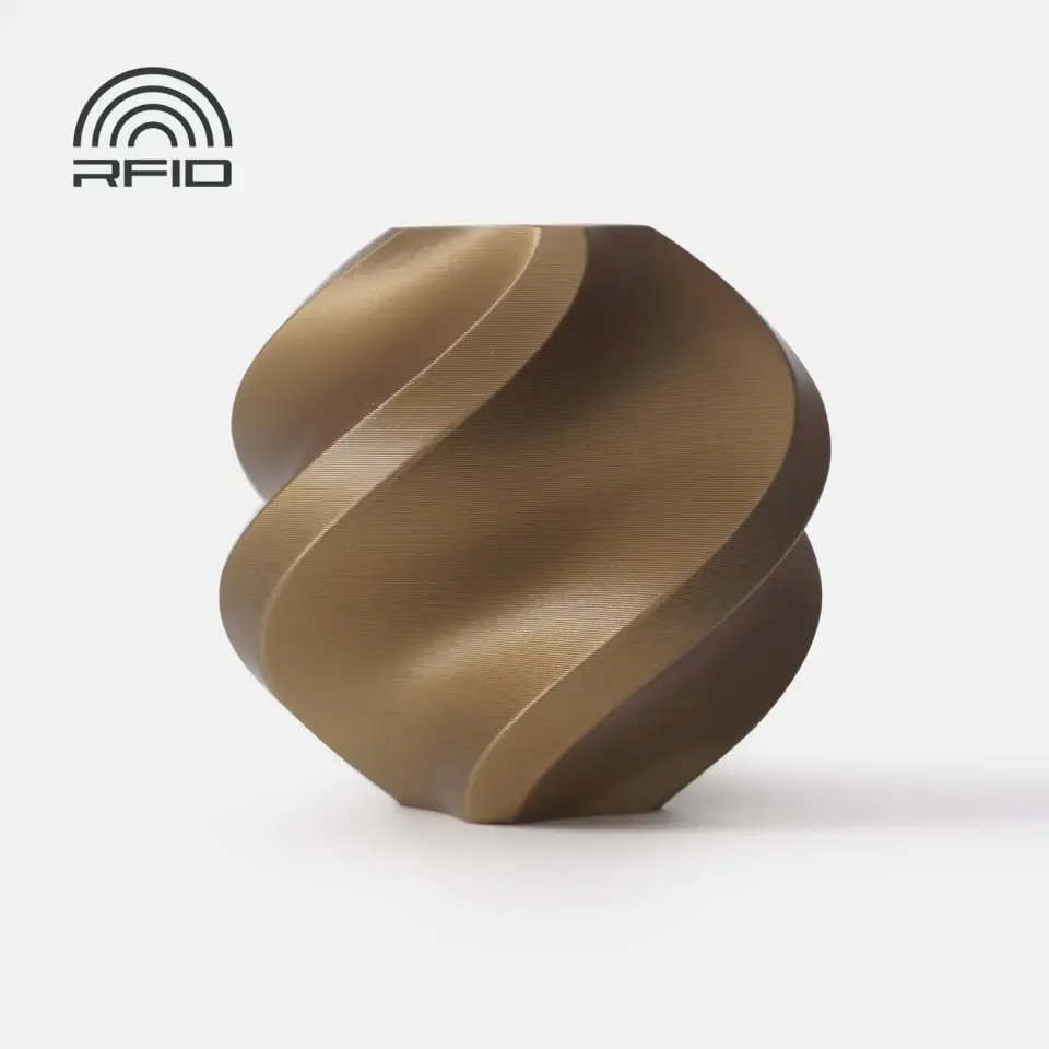 Bambu Lab PLA Basic-Bronze 1Kg Filament  - Refill