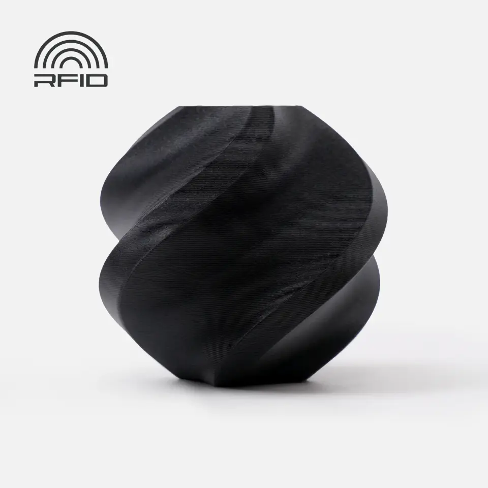 Bambu Lab PLA Matte-Charcoal 1Kg Filament