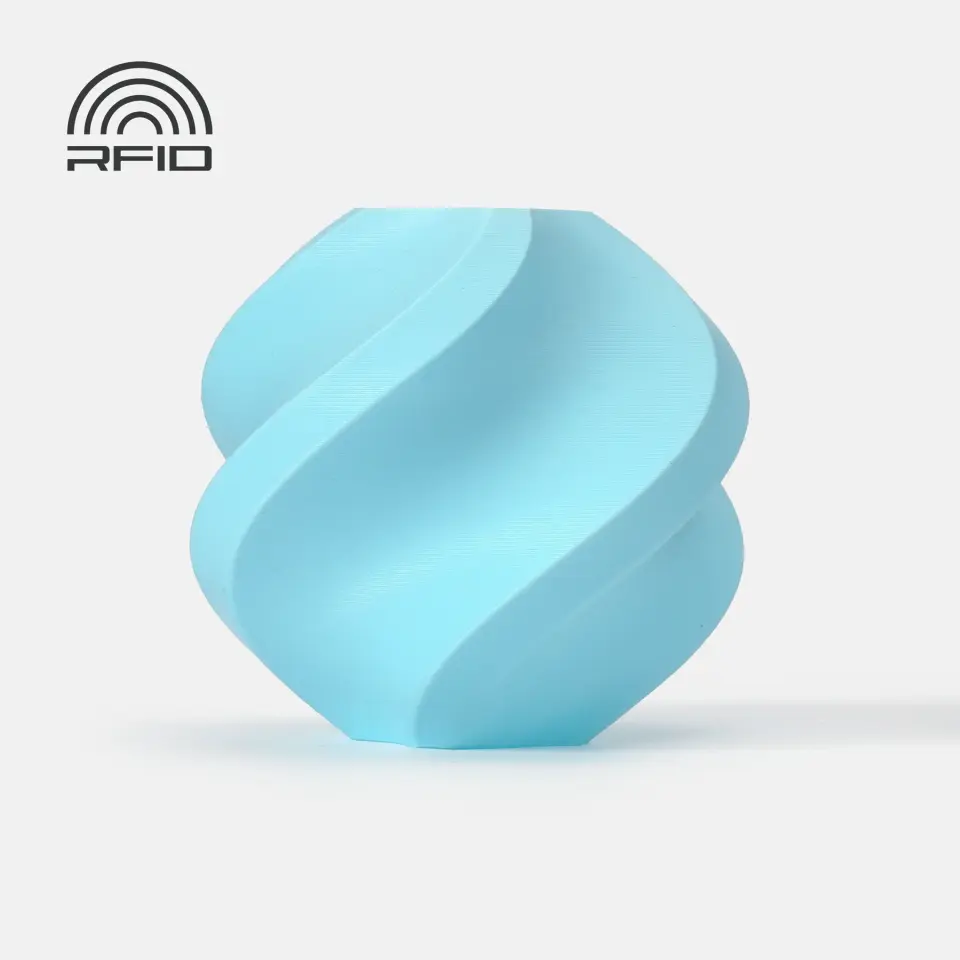 Bambu Lab PLA Matte-Ice Blue 1Kg Filament  - Refill
