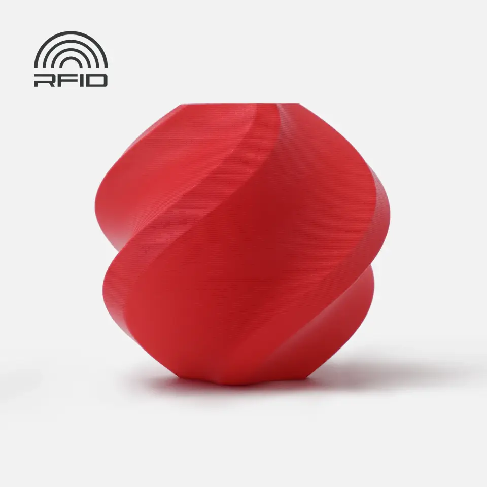 Bambu Lab PLA Matte-Scarlet Red 1Kg Filament - Refill