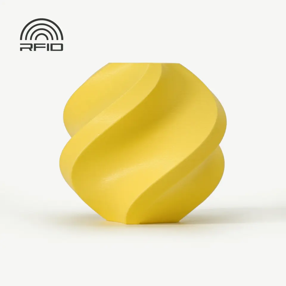Bambu Lab PLA Matte-Yellow 1Kg Filament - Refill
