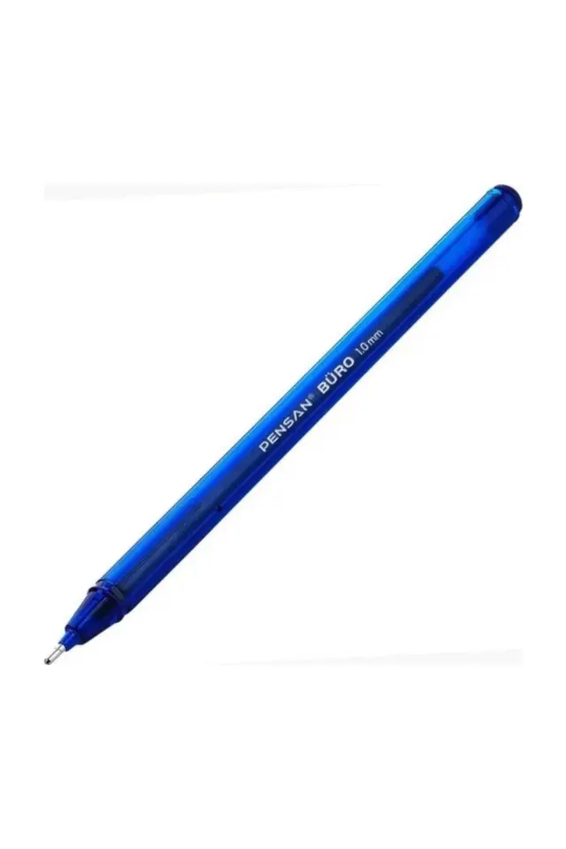 Büro Tükenmez Kalem Mavi Ballpoint 1 Mm Kutuda 50 Adet