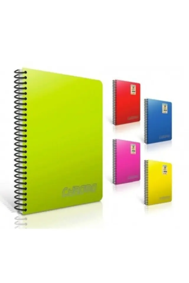Chromo A4 80 Yaprak Kareli Spiralli Defter - 1 Adet