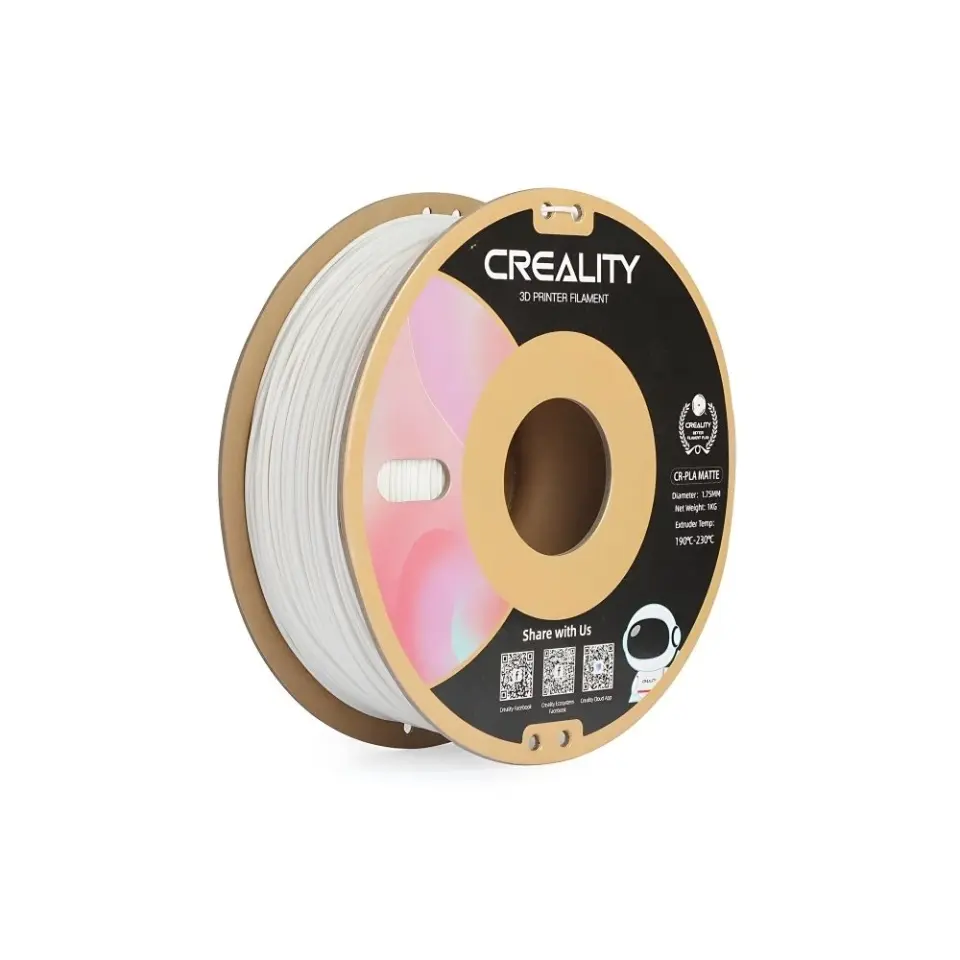 Creality CR Pla Matte Filament Gypsum Beyaz 1Kg 1.75mm
