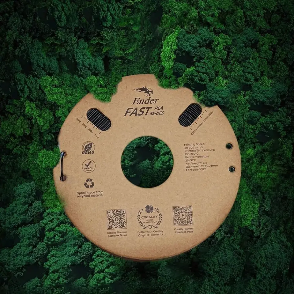 Creality Ender Fast PLA Ateş Kırmızı Filament 1kg 1.75mm