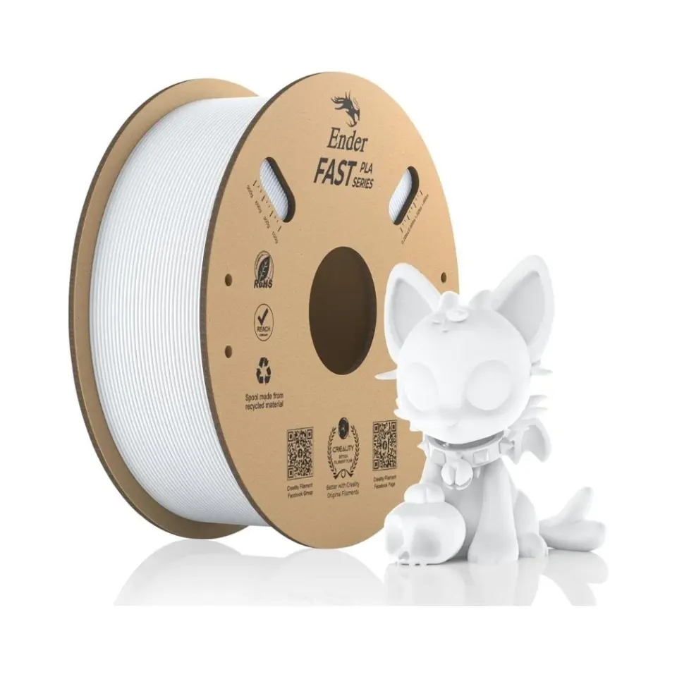 Creality Ender Fast PLA Beyaz Filament 1kg 1.75mm