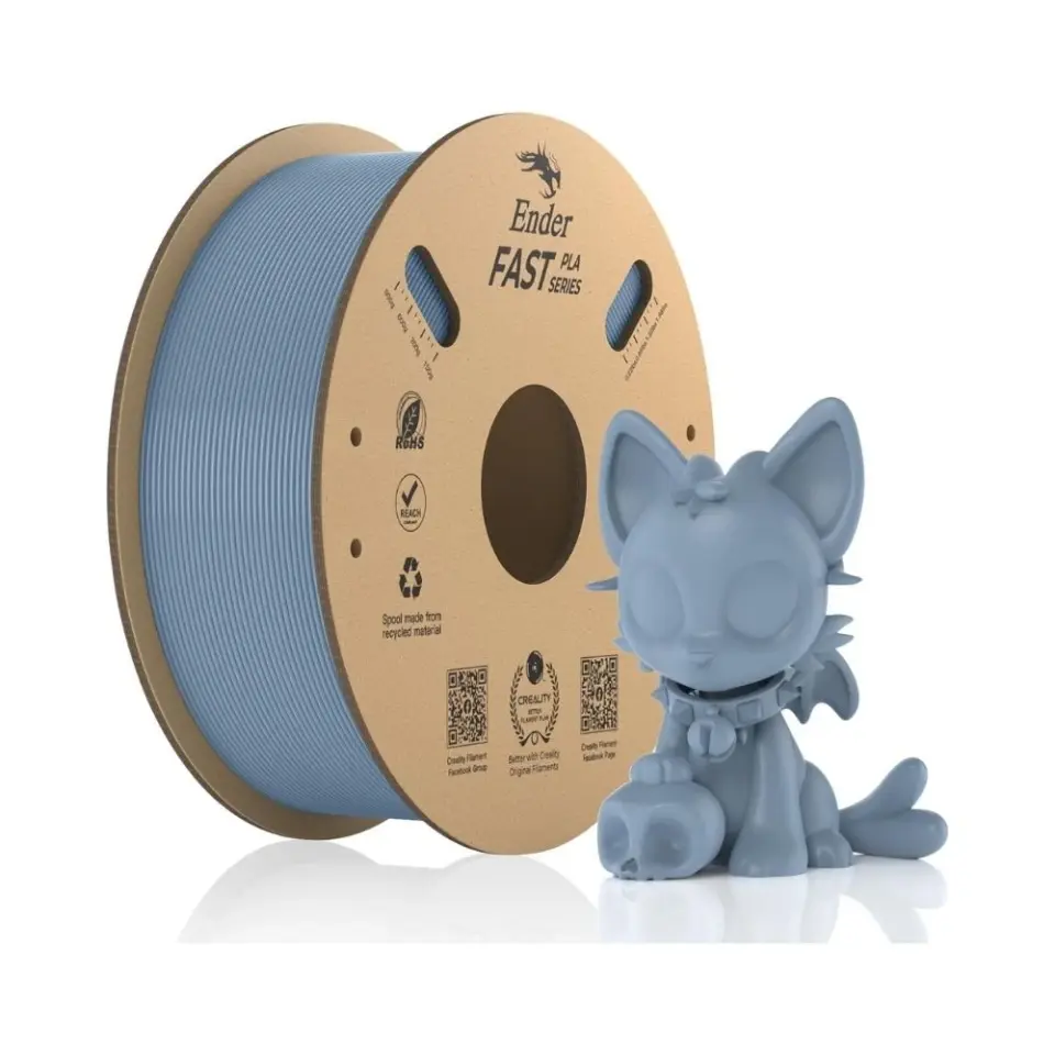 Creality Ender Fast PLA Filament Açık Gri 1.75mm 1kg