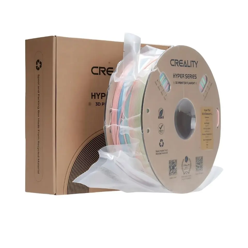 Creality Hyper PLA Rainbow Wild Blossom Long Filament 1.75mm 1Kg