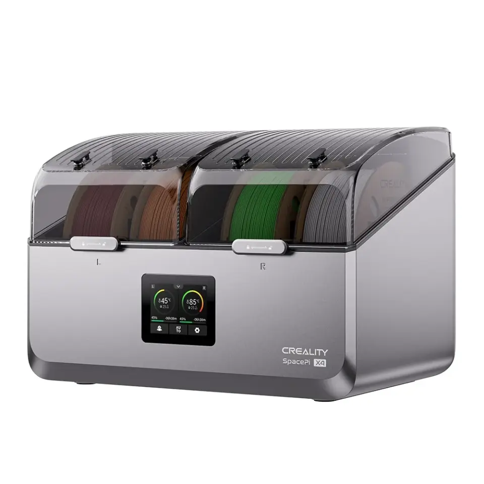 Creality SpacePi X4 Filament Dryer - 4 Makaralı Profesyonel Kurutucu