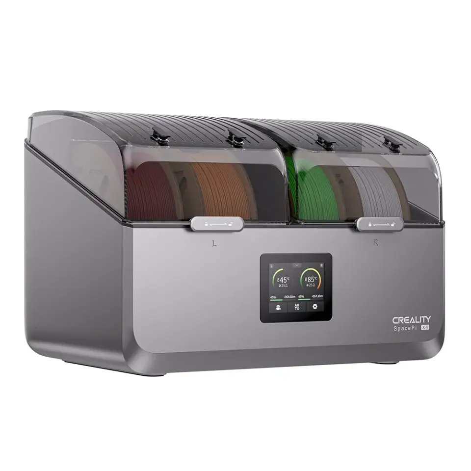 Creality SpacePi X4 Filament Dryer - 4 Makaralı Profesyonel Kurutucu