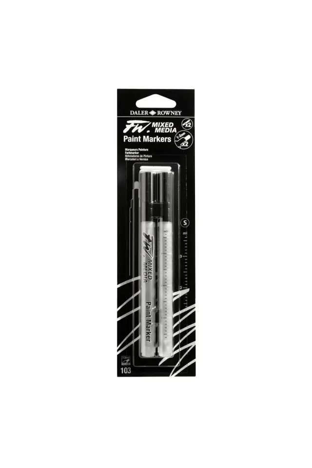 Daler Rowney Daler Rowney Fw Mixed Media 2li Boş Marker Set 12mm N103