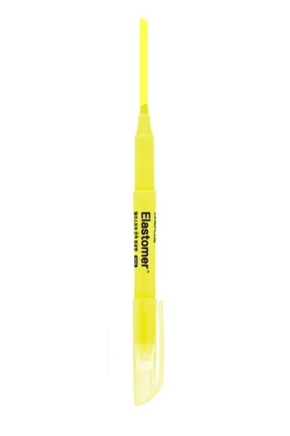 Elastomer Fosforlu Kalem Pastel Renkler Limon Sarı