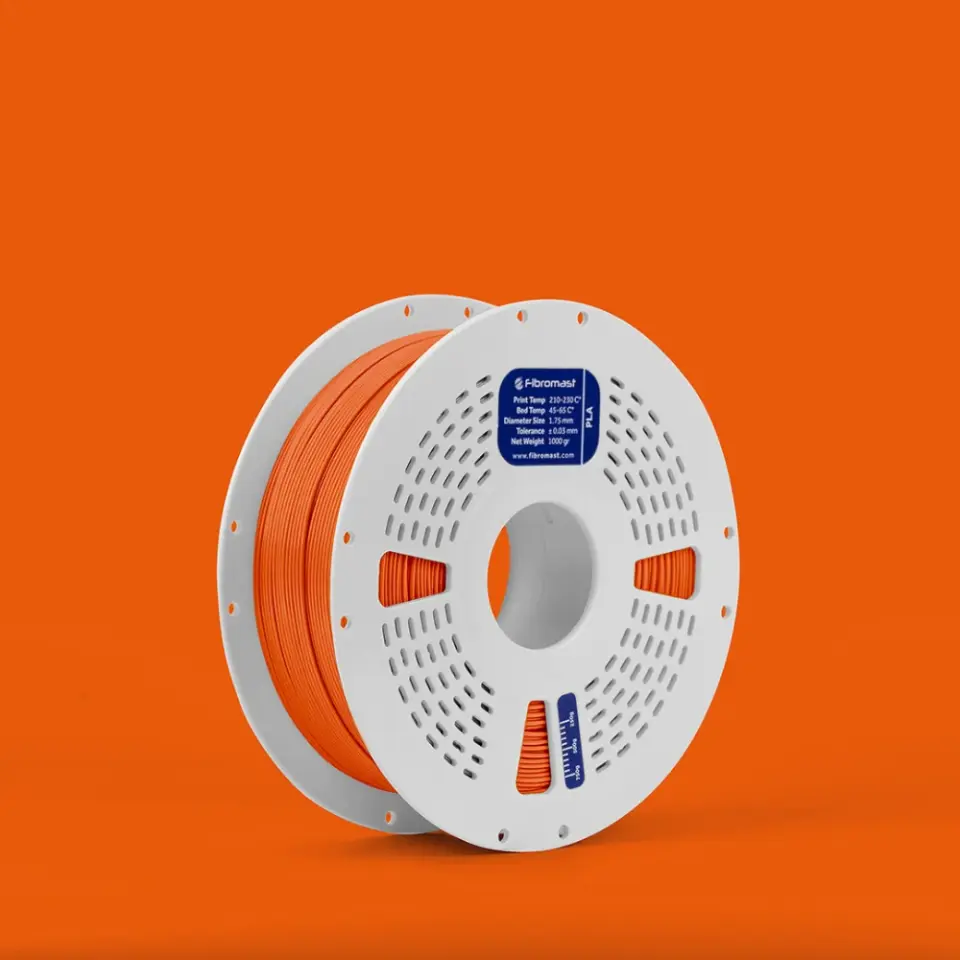 Fibromast PLA Turuncu Filament 1 Kg 1.75mm