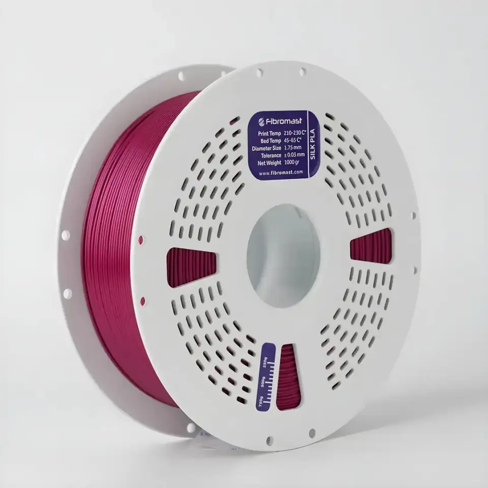 Fibromast Silk PLA Royal Magenta Filament 1 Kg 1.75mm