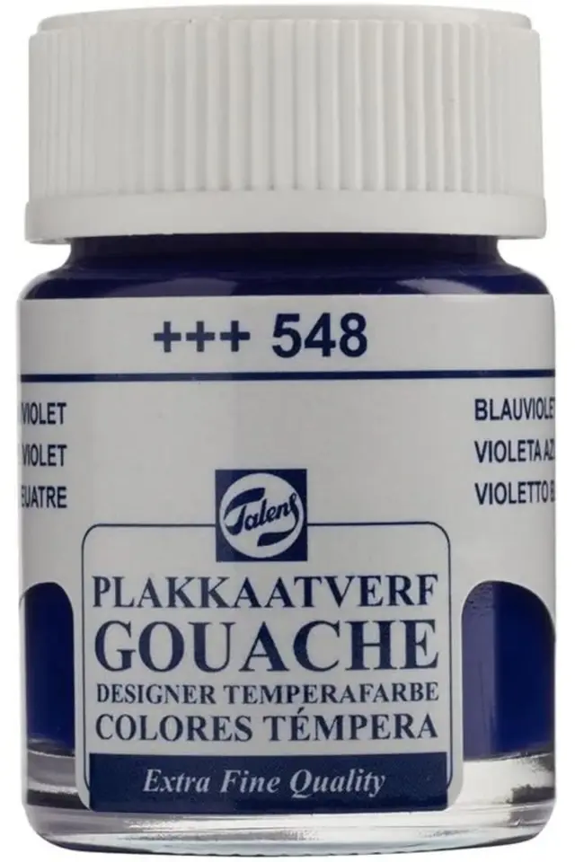 Gouache Jar 16ml Guaj Boya Blue Vıolet / 548