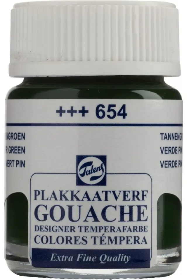 Gouache Jar 16ml Guaj Boya Fir Green / 654