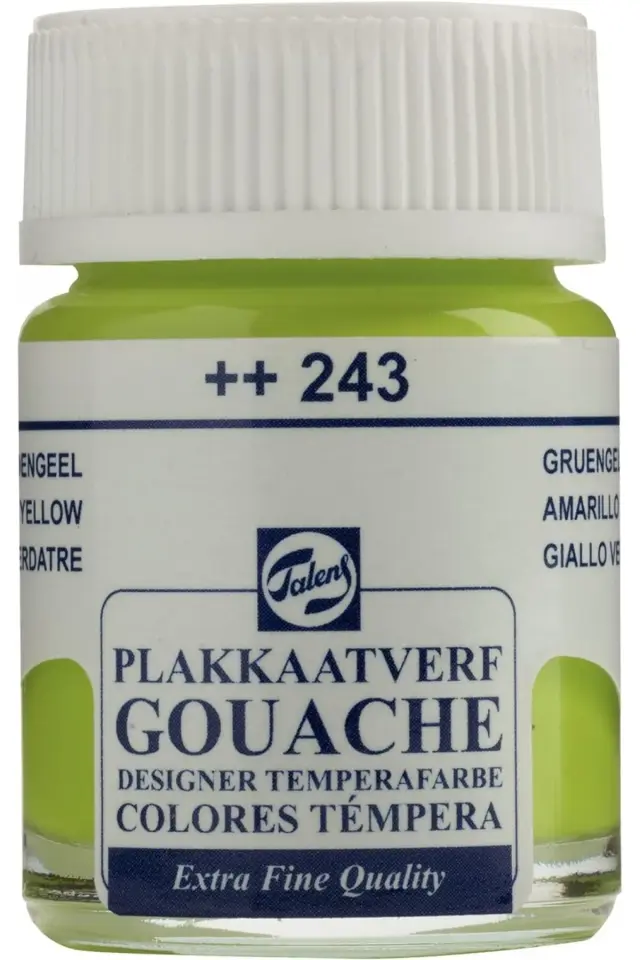 Gouache Jar 16ml Guaj Boya Greenish Yellow / 243