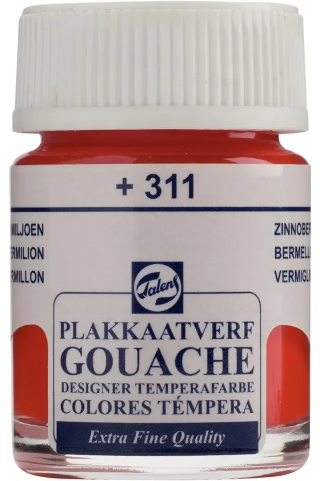 Gouache Jar 16ml Guaj Boya Vermilion / 311