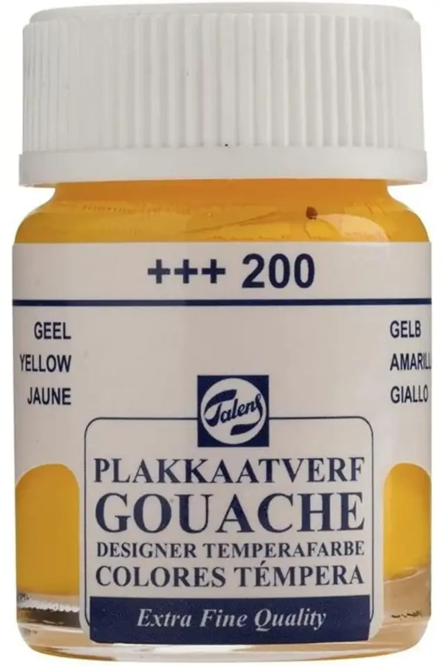 Gouache Jar 16ml Guaj Boya Yellow / 200
