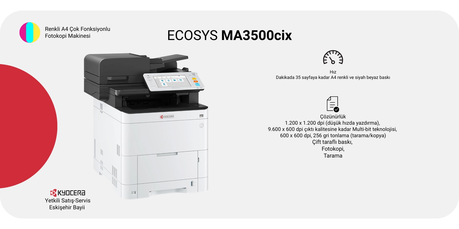 KYOCERA ECOSYS MA3500Cix