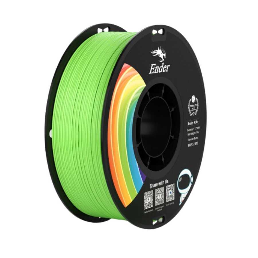 Creality Ender PLA+ Filament Elma Yeşil 1.75mm 1kg