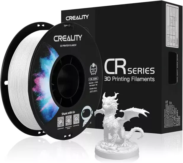 Creality CR-ABS Beyaz Filament 1Kg 1.75mm