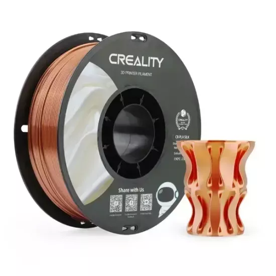 Creality CR-PLA Silk Kırmızı Bakır Filament 1.75mm 1000gr