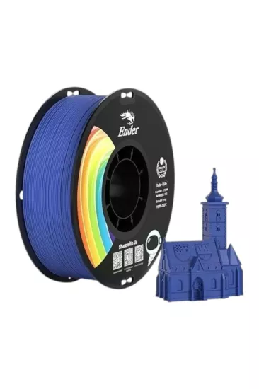 Creality Ender PLA+ Filament Koyu Mavi 1.75mm 1kg (Exact Blue)