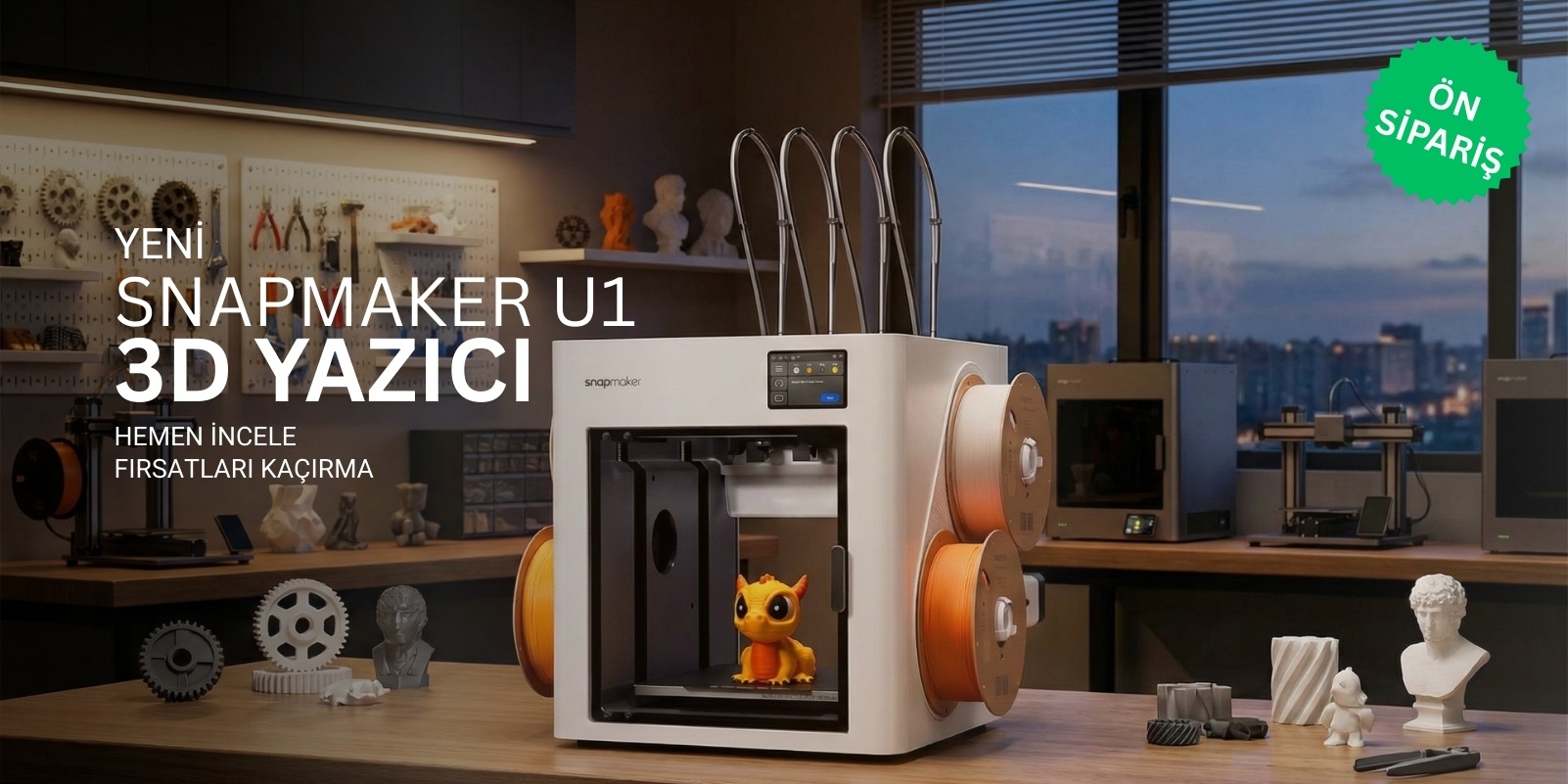 Snapmaker U1 3D yazıcı
